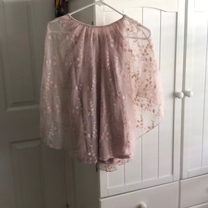 Blush Pink Formal Top